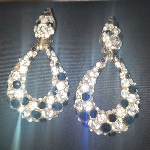 Pave’ Knocker Pageant Earrings